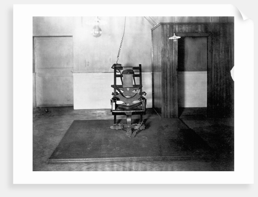 Electric Chair in Auburn, New York by Anonymous