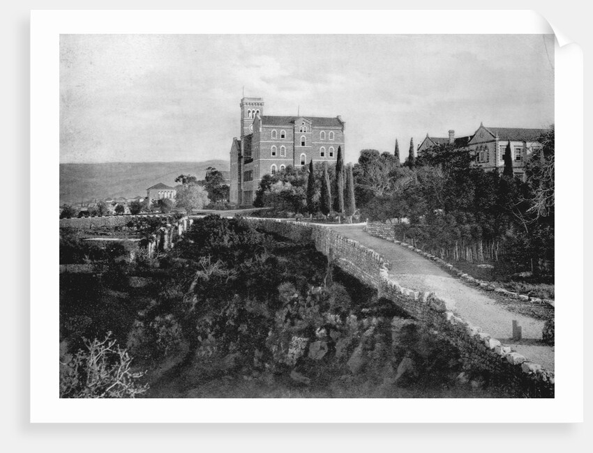 Footbridge Leading to American University of Beirut by Anonymous