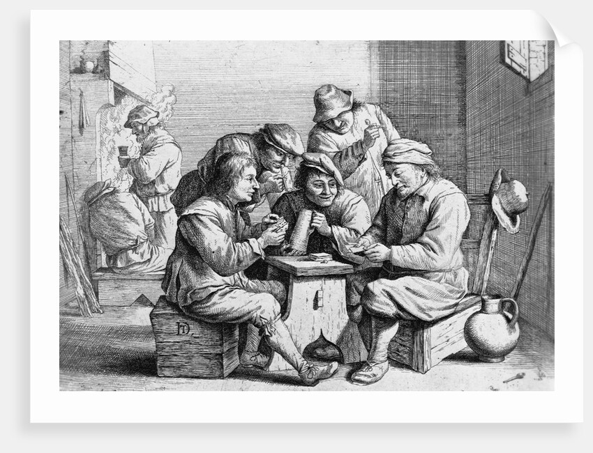 The Card Players by David Teniers II