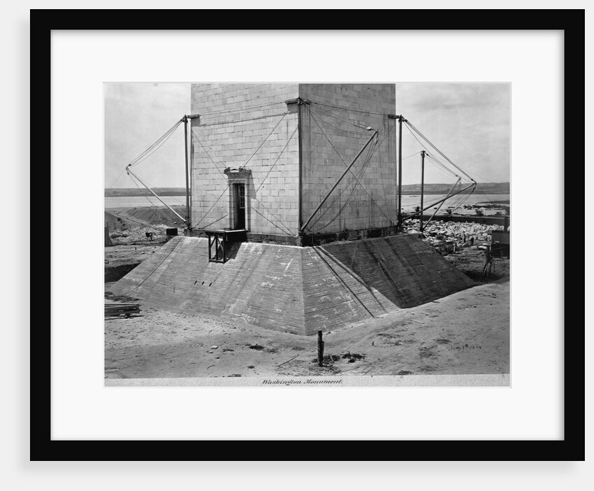 Strengthening the Foundation of Washington Monument by Anonymous