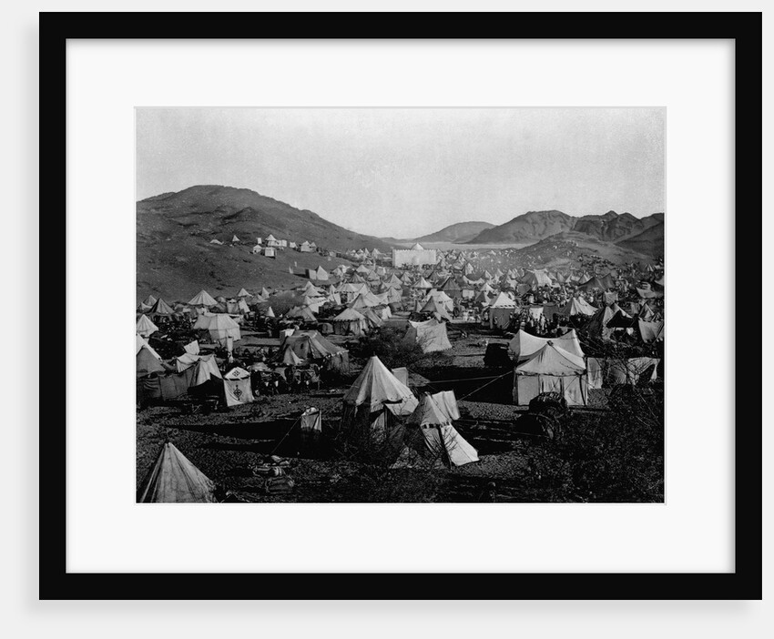 Pilgrims' Camp Outside Mecca by Anonymous