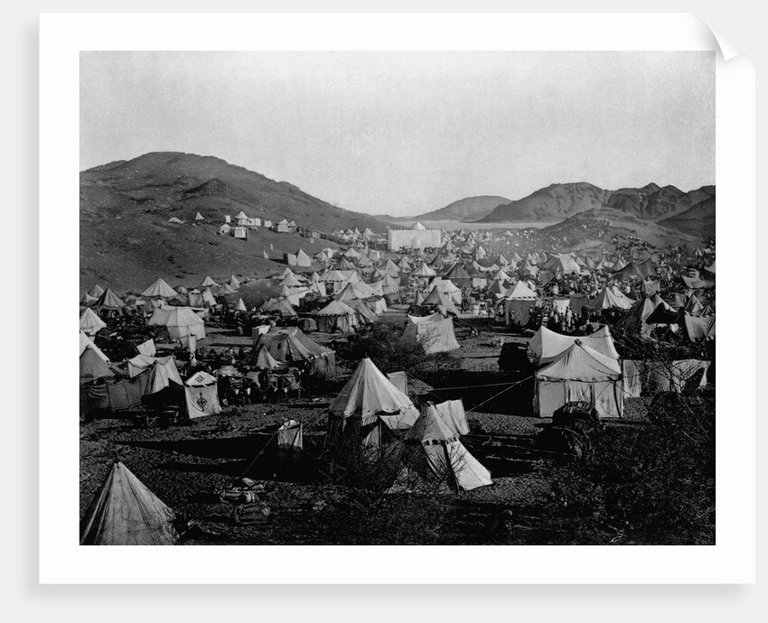 Pilgrims' Camp Outside Mecca by Anonymous