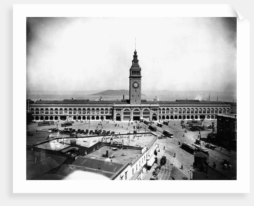 Front view of teh Ferry Building, San Francisco by Anonymous