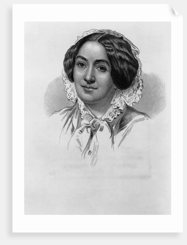 Engraving of Caroline Matilda Kirkland by Anonymous