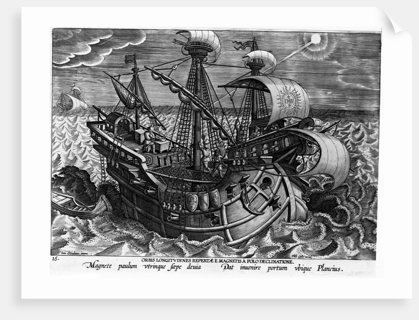 Orbis longitudines repertae e magnetis a polo declinatione by Anonymous