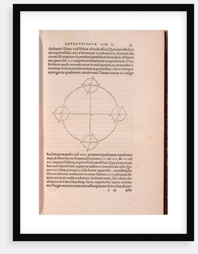 De Revolutionibus orbium by Anonymous