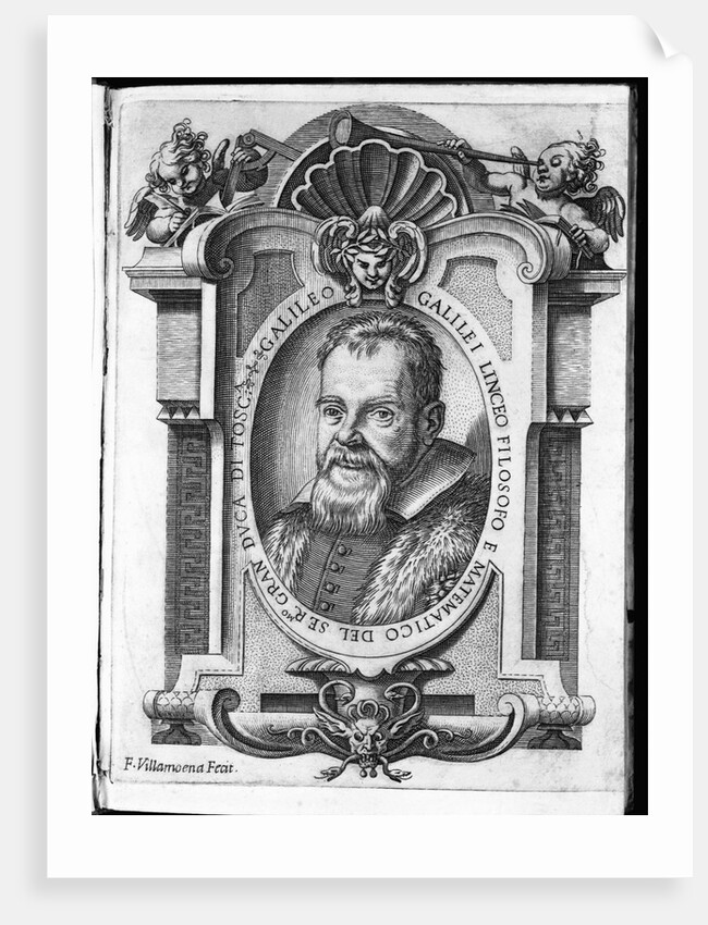 Galileo Galilei by Francesco Villamena