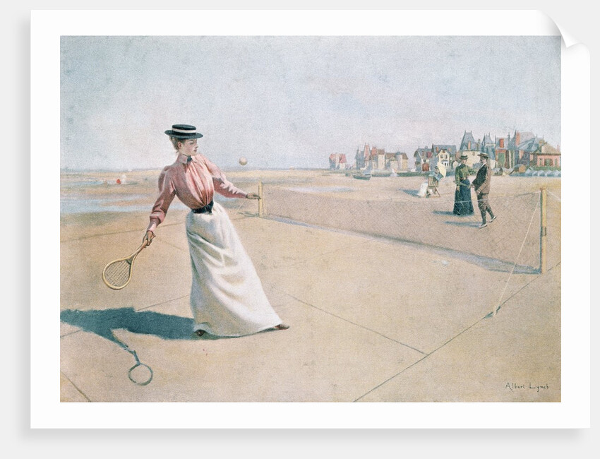 Game of Tennis by Albert Lynch