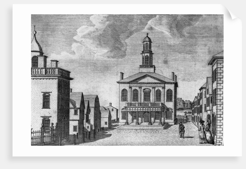 Salem Courthouse by Anonymous