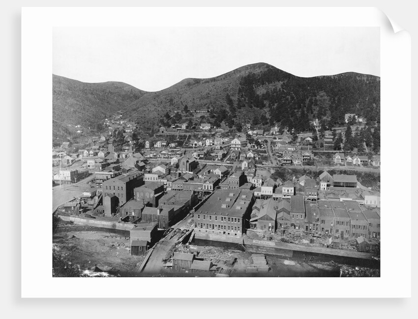 Deadwood, South Dakota from Mount Moriah by Anonymous