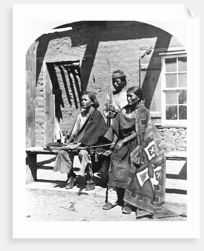 Navajos in Fort Defiance by Anonymous