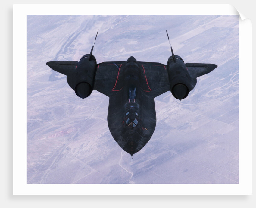 Boomer's View of an SR-71A Aircraft by Anonymous