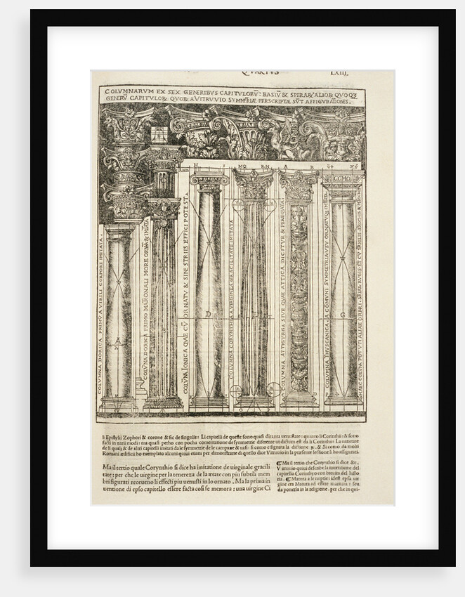 Rosenwald Vitruvius De architectura libri deci, Como, 1521 by Anonymous