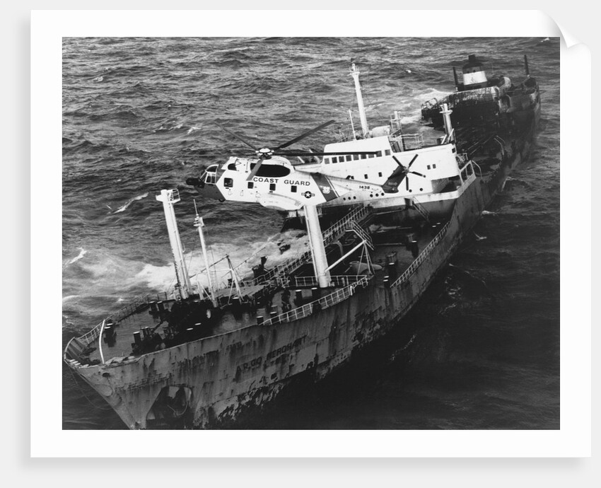 Rescue Operation of Grounded Oil Tanker by Anonymous