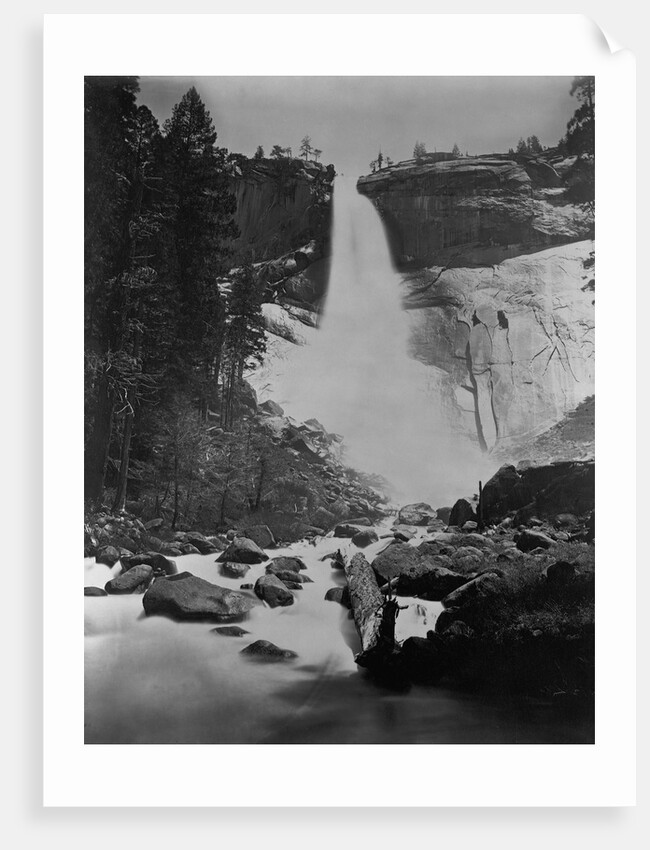 2 Views and landmarks of the Yosemite Valley, Calif. Nevada Falls 6 photos by Carleton E. Watkins