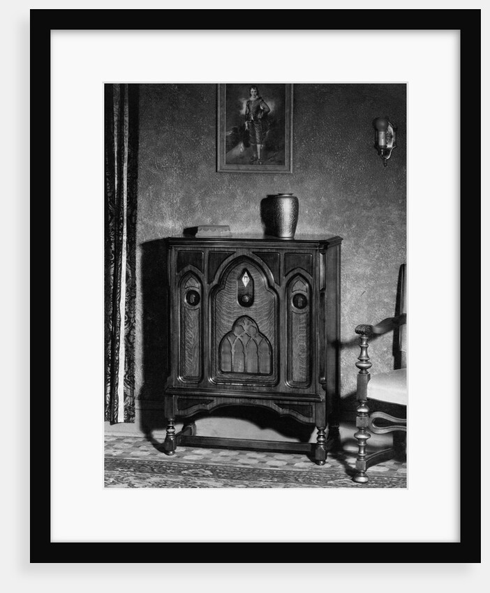 Stand Radio in Living Room by Anonymous