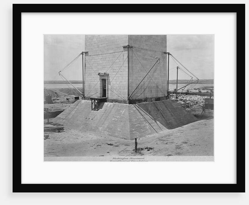 Strengthening the Foundation of Washington Monument by Anonymous