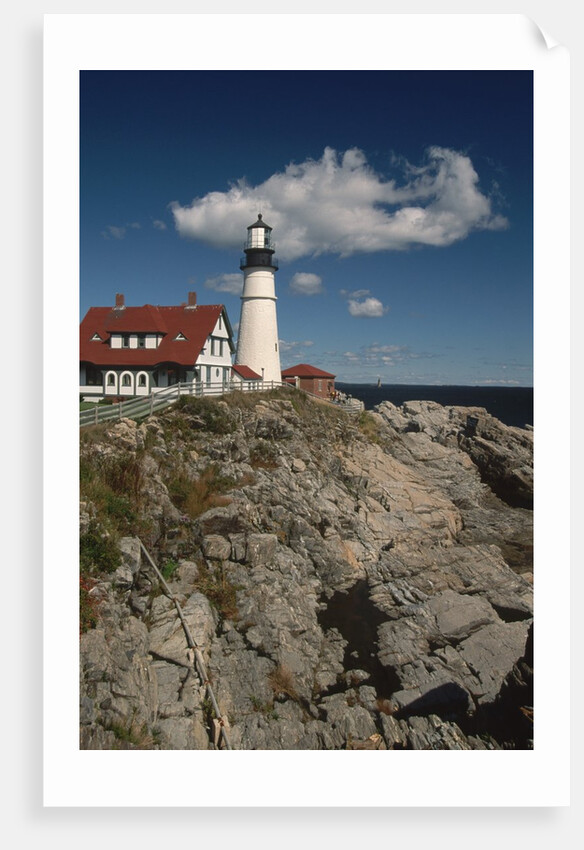 Exterior of Portland Head Light by Anonymous
