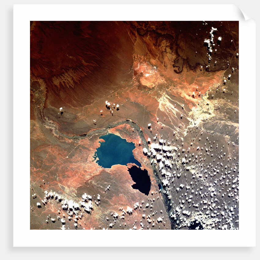 Cerros Colorados Reservoir, Argentina by Anonymous
