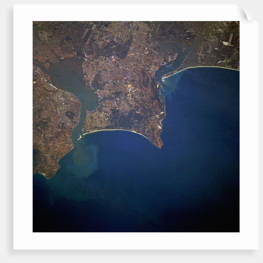 Lisbon and Tagus River Estuary by Anonymous