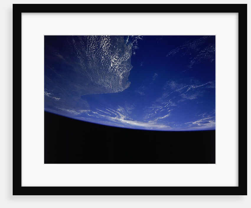 Earth from Space Shuttle by Anonymous
