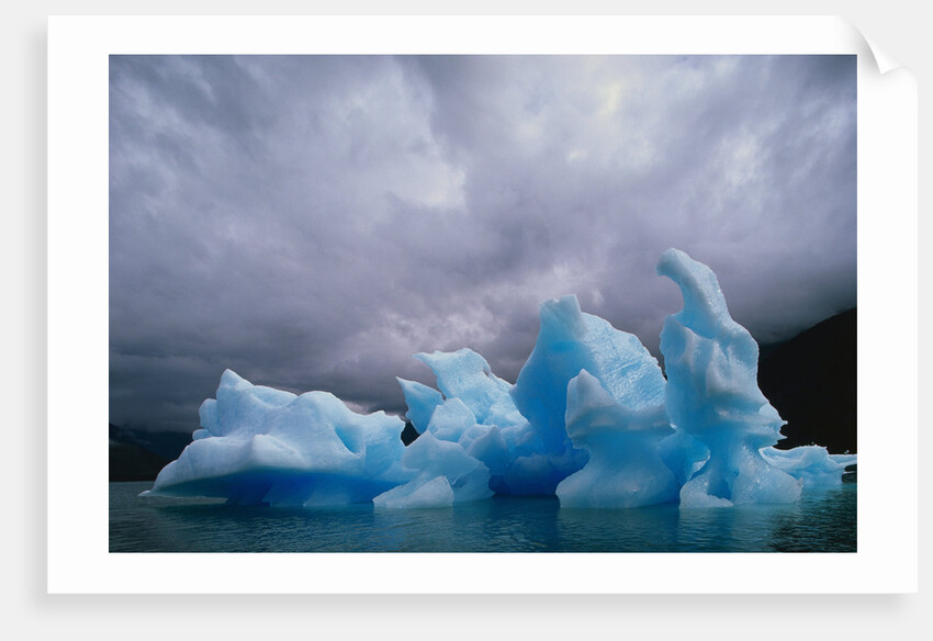 Iceberg Along Alaskan Wilderness by Anonymous