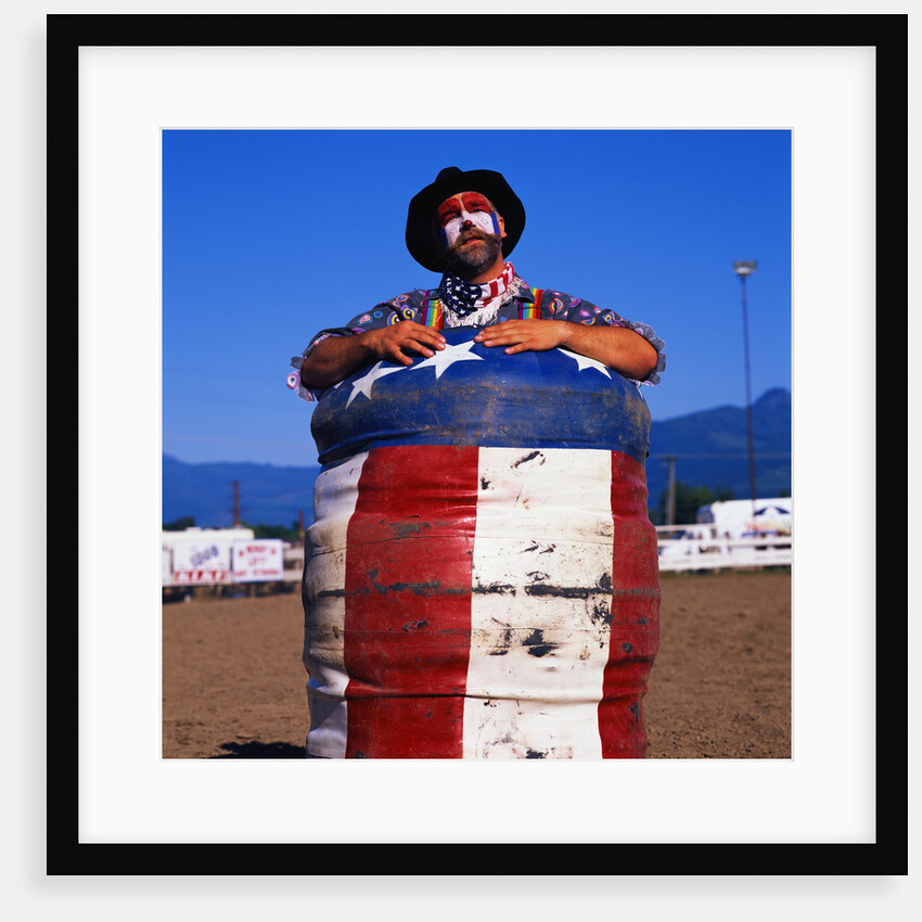Rodeo Clown by Anonymous