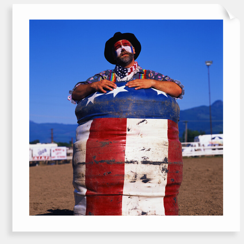 Rodeo Clown by Anonymous