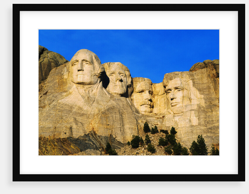 Morning Light on Mount Rushmore Memorial by Anonymous