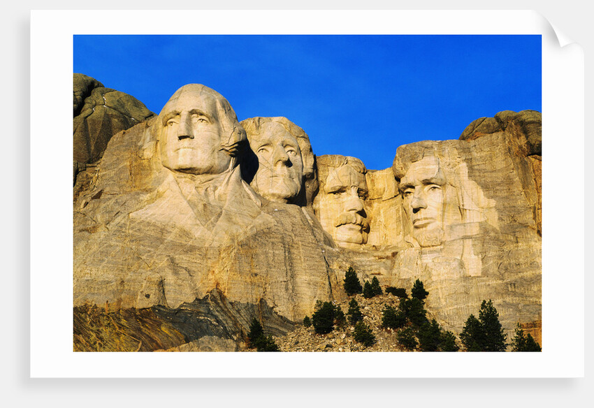 Morning Light on Mount Rushmore Memorial by Anonymous