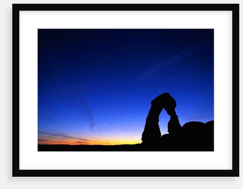 Evening Sky Over Delicate Arch by Anonymous