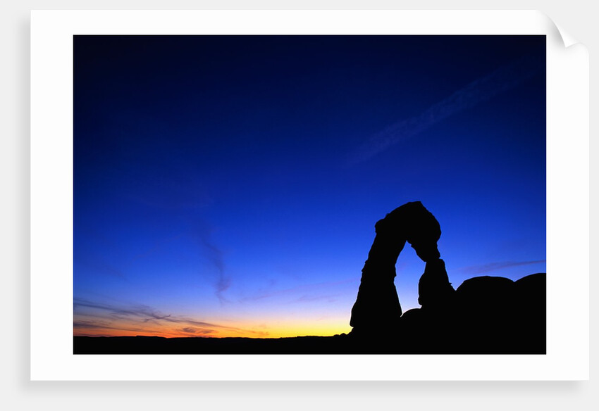 Evening Sky Over Delicate Arch by Anonymous
