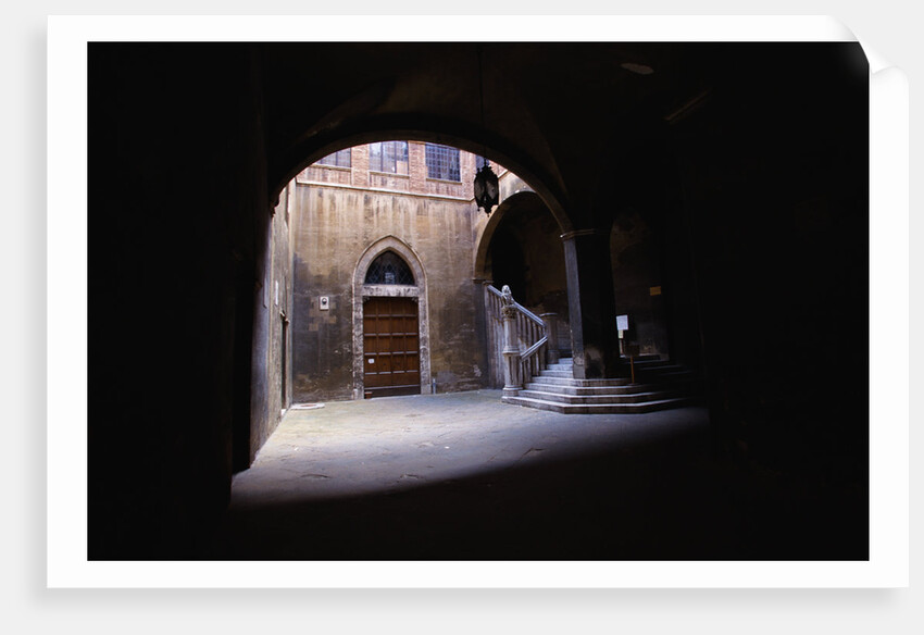 Empty Courtyard by Anonymous