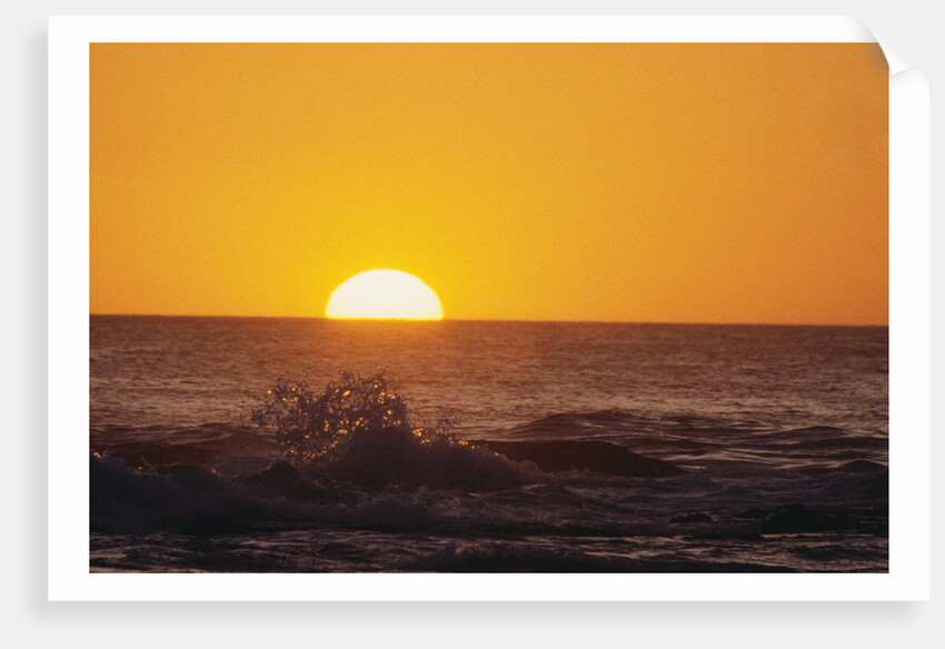 Ocean Sunset by Anonymous