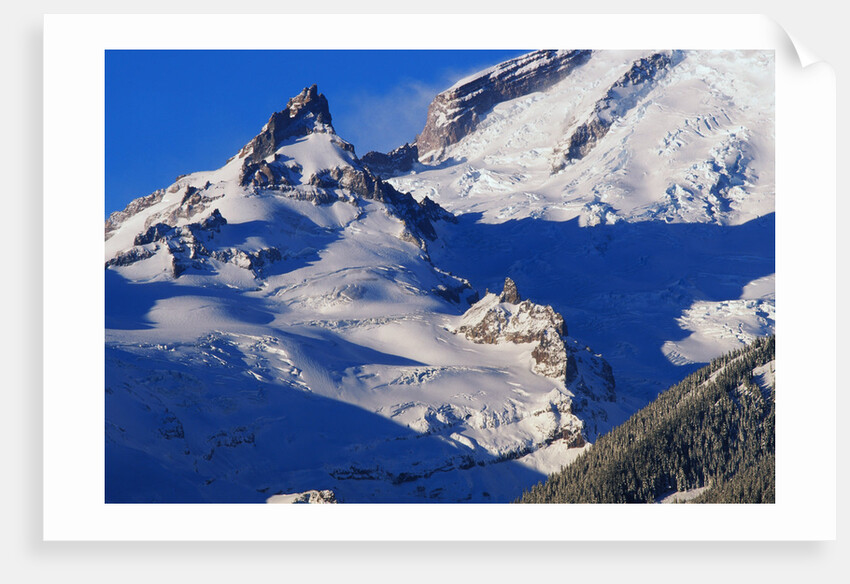 Pinnacle and Glacier on Mount Rainier by Anonymous