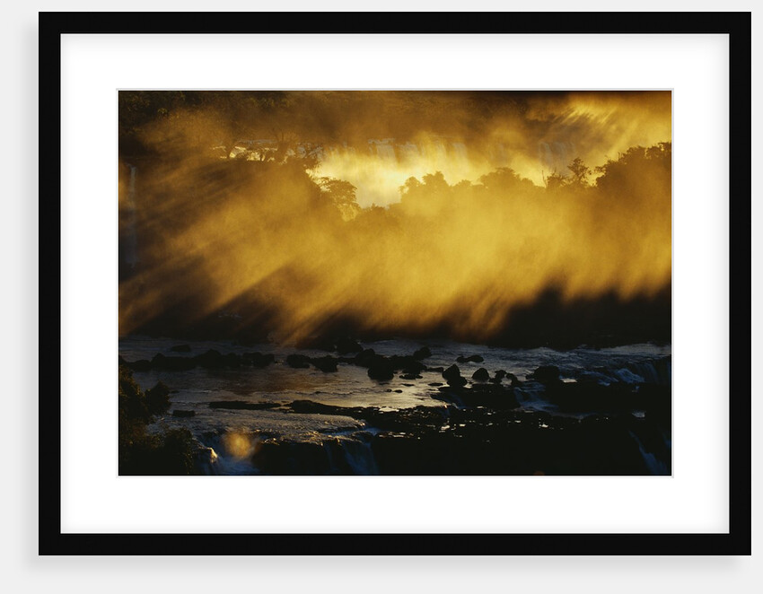 Mist Rising from Iguazu Falls by Anonymous