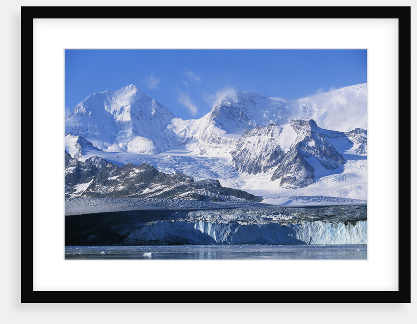 Nordenskjold Glacier and Allardyce Mountain Range by Anonymous