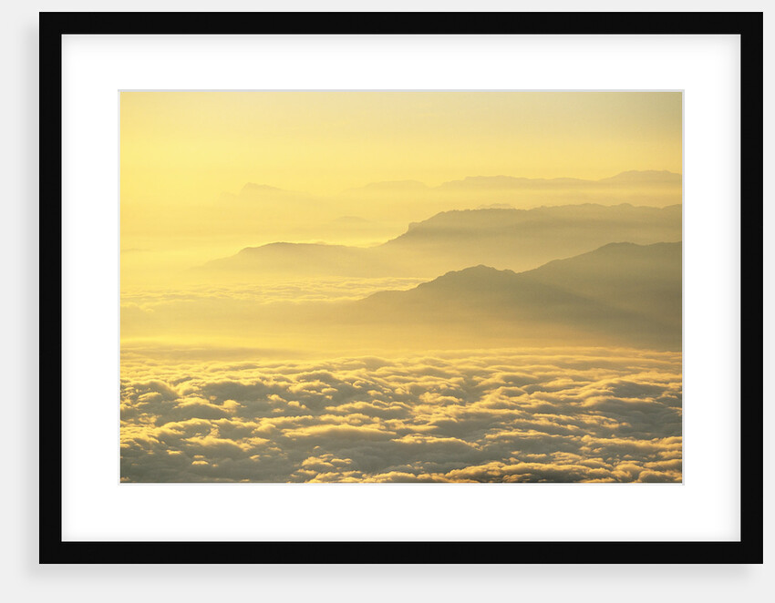 Low Clouds Surrounding Annapurna Himal Foothills by Anonymous