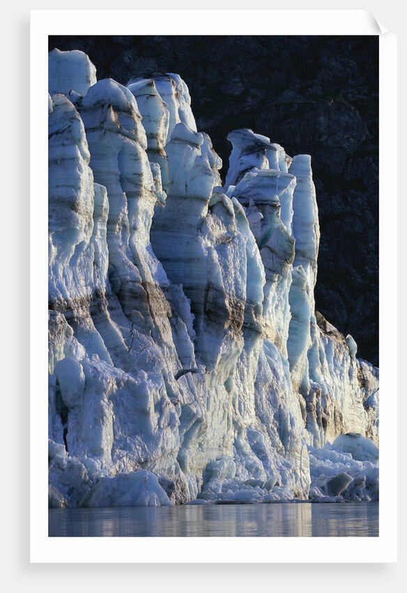 Sunset Light on Face of Lamplugh Glacier by Anonymous