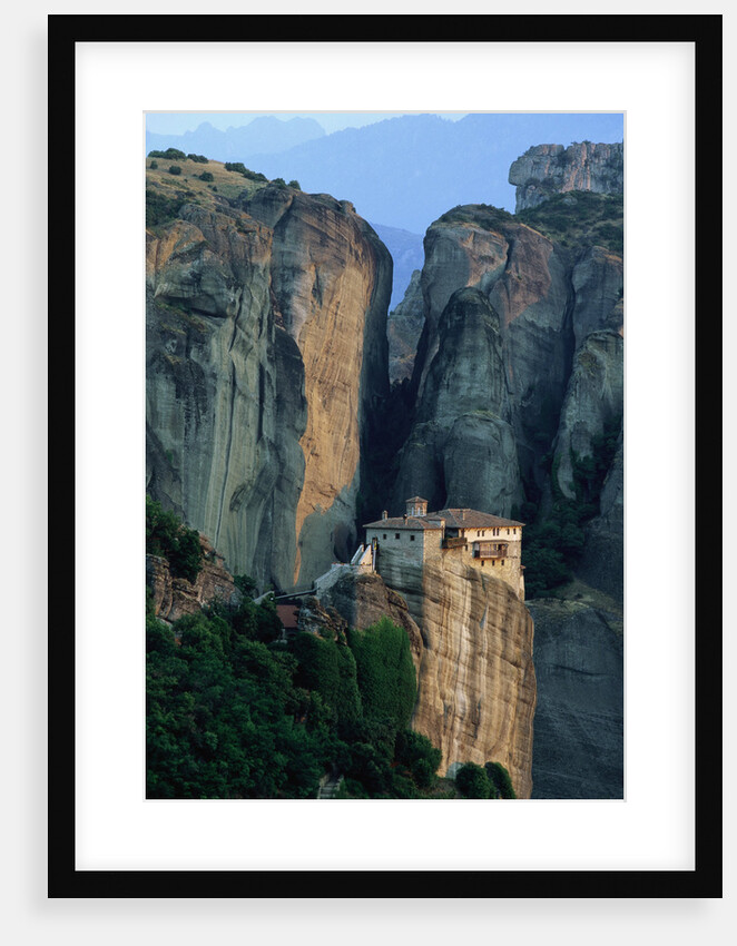 Roussanou Monastery in Greece by Anonymous