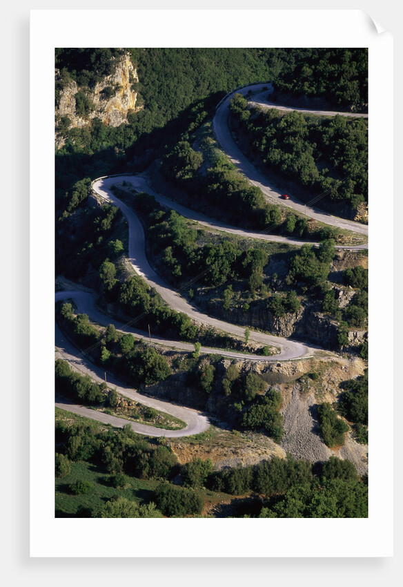 Switchbacks in Northern Greece by Anonymous