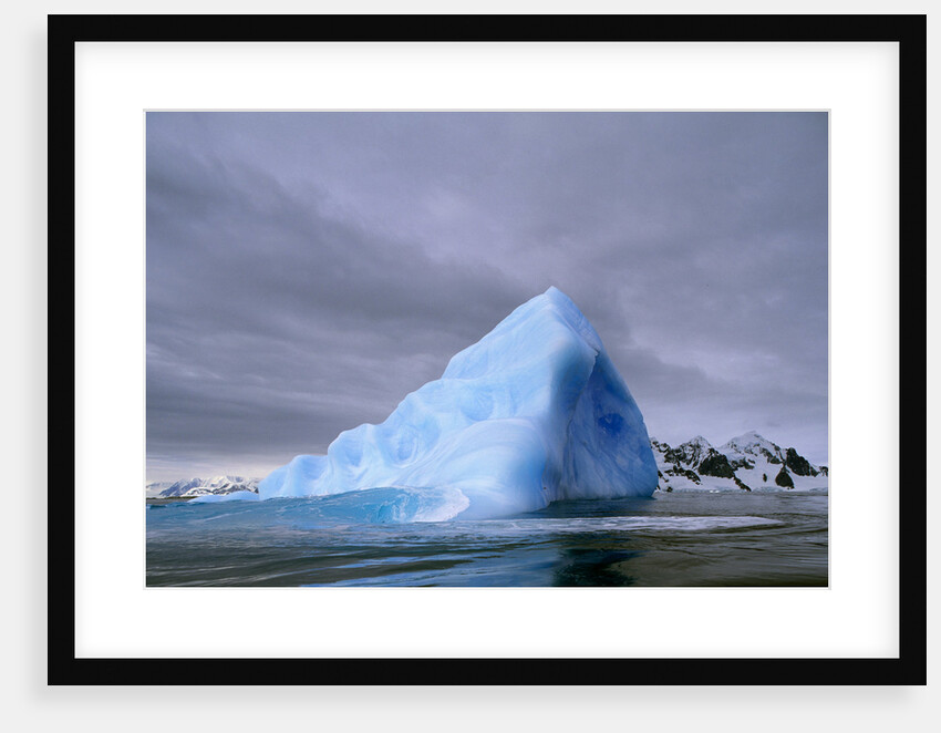 Iceberg at Entrance to Lemaire Channel in Antarctica by Anonymous