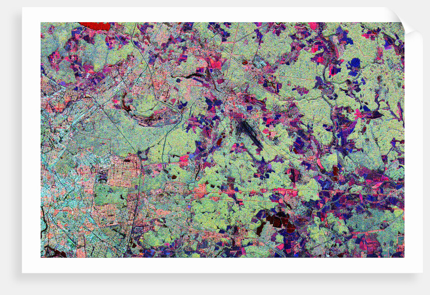 Orbital Radar Image of Russian Space Facility by Anonymous