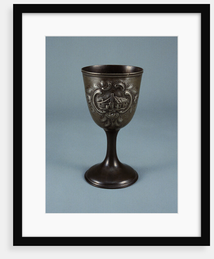 Pewter Goblet by Anonymous