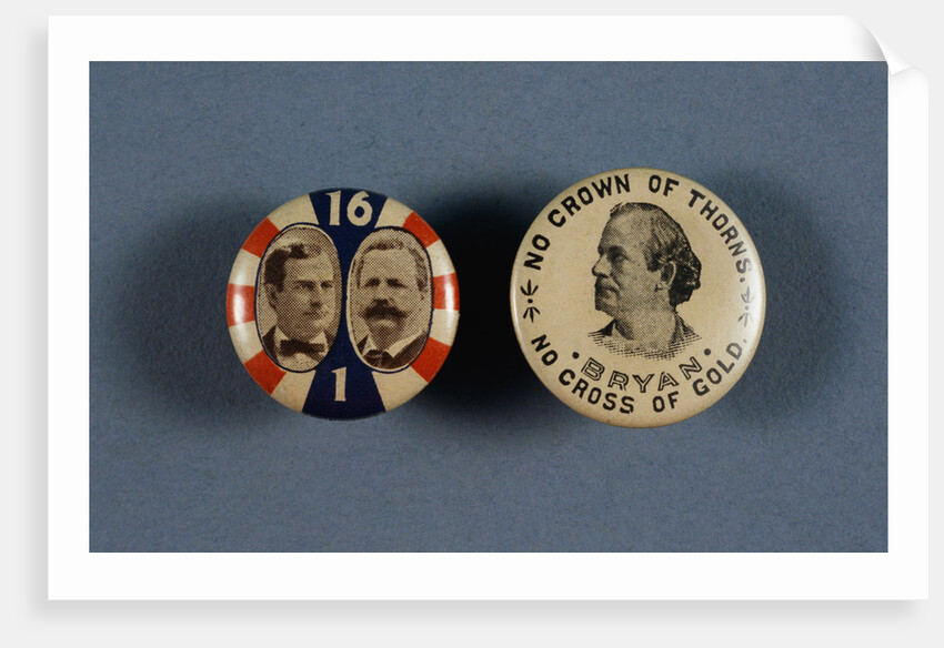 Bryan Campaign Buttons by Anonymous