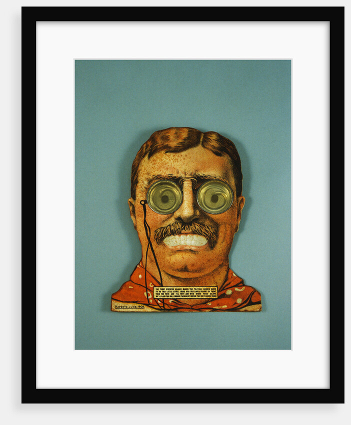 Theodore Roosevelt Tin Game by Anonymous