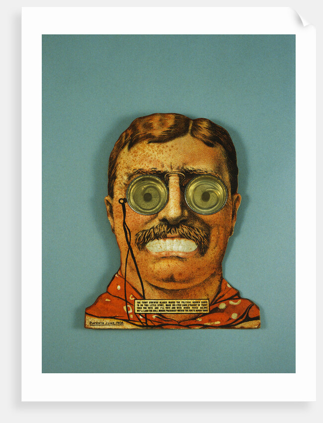 Theodore Roosevelt Tin Game by Anonymous