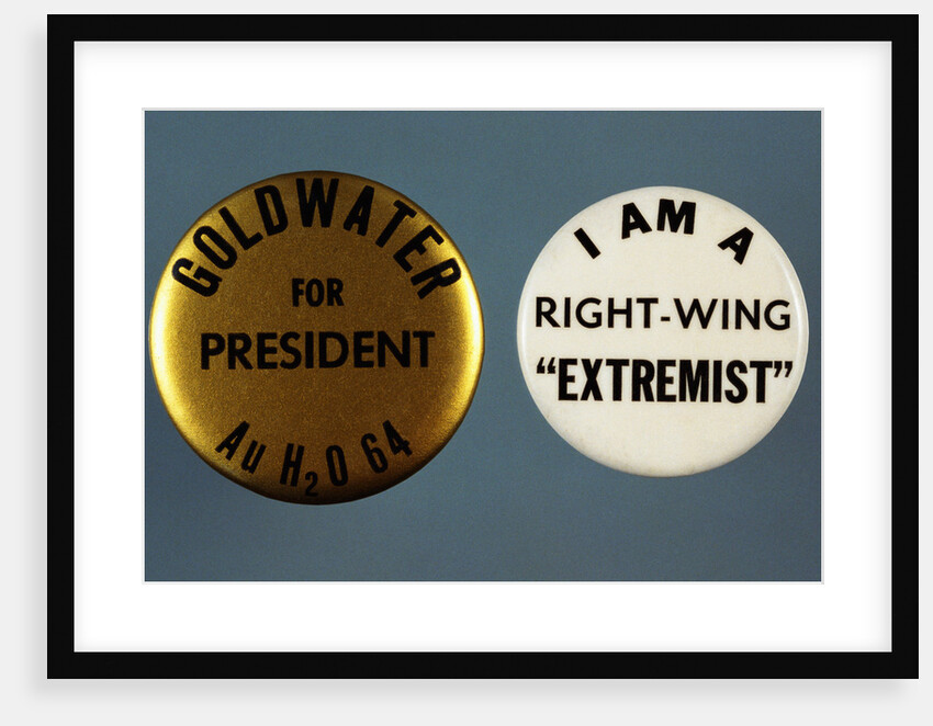Goldwater Presidential Campaign Buttons by Anonymous
