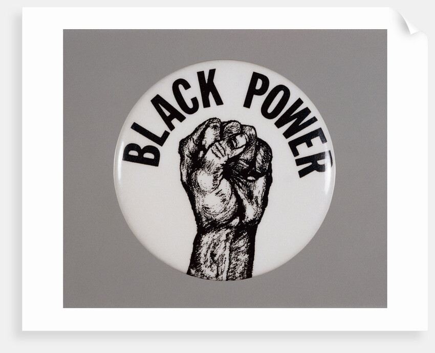 Black Power Button by Anonymous