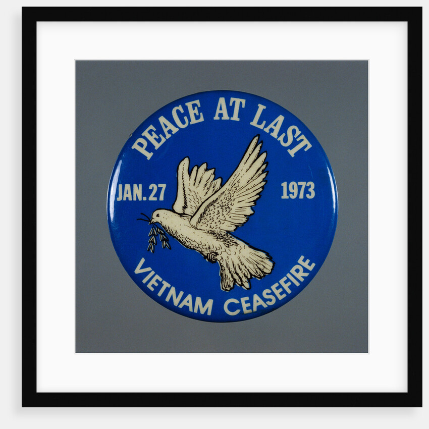 Peace at Last Button by Anonymous